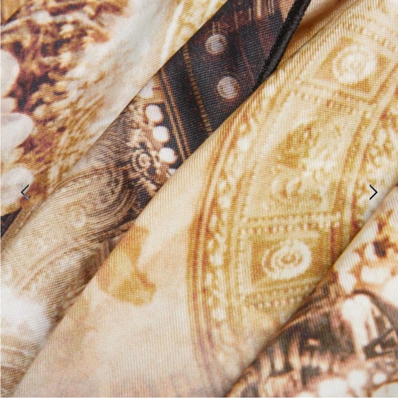 Ted Baker Zaralee Elegant Printed Multicolor Long Sleeve Dress Sz US 2 Ted 0 - Picture 11 of 15